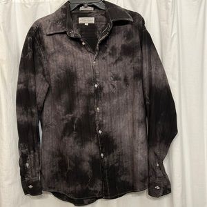 Eighty Eight Men's Button Up Long Sleeve Size L